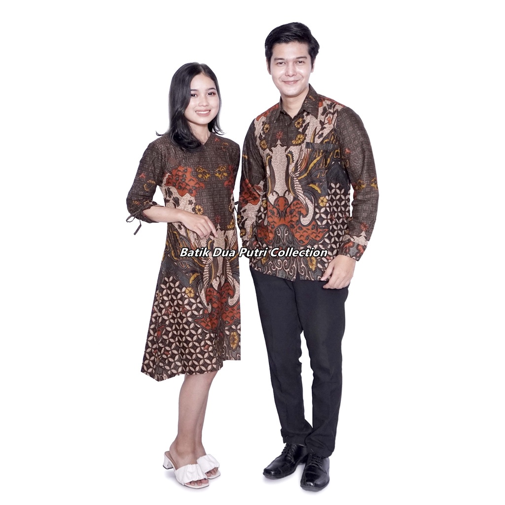 Couple batik Dress Batik Wanita Kemeja Batik Pria