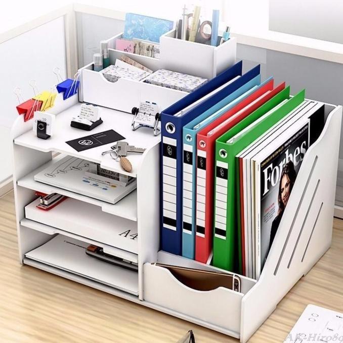 [best seller] Ak_Hiro89 Rak Buku ATK Organizer - XFJ004 - ZLJ005 siap