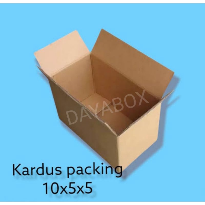 

Kardus Kecil 10x5x5 Single wall baru Kemasan Karton