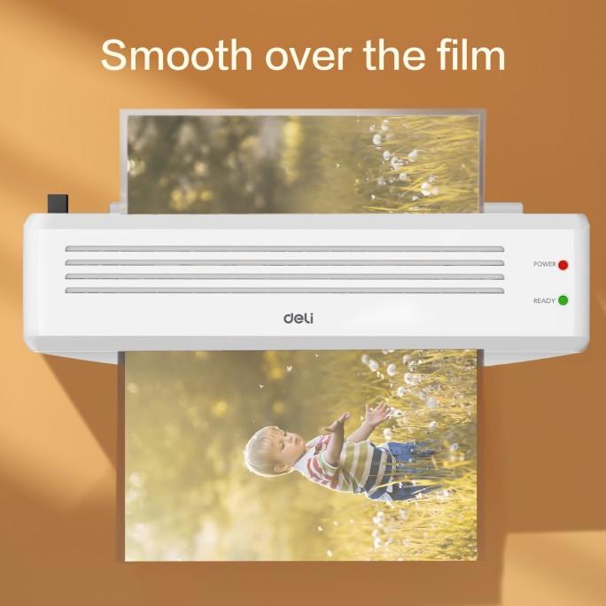 

Deli Laminator Machine/Mesin Laminating A3 A4 Panas/Dingin E1437X