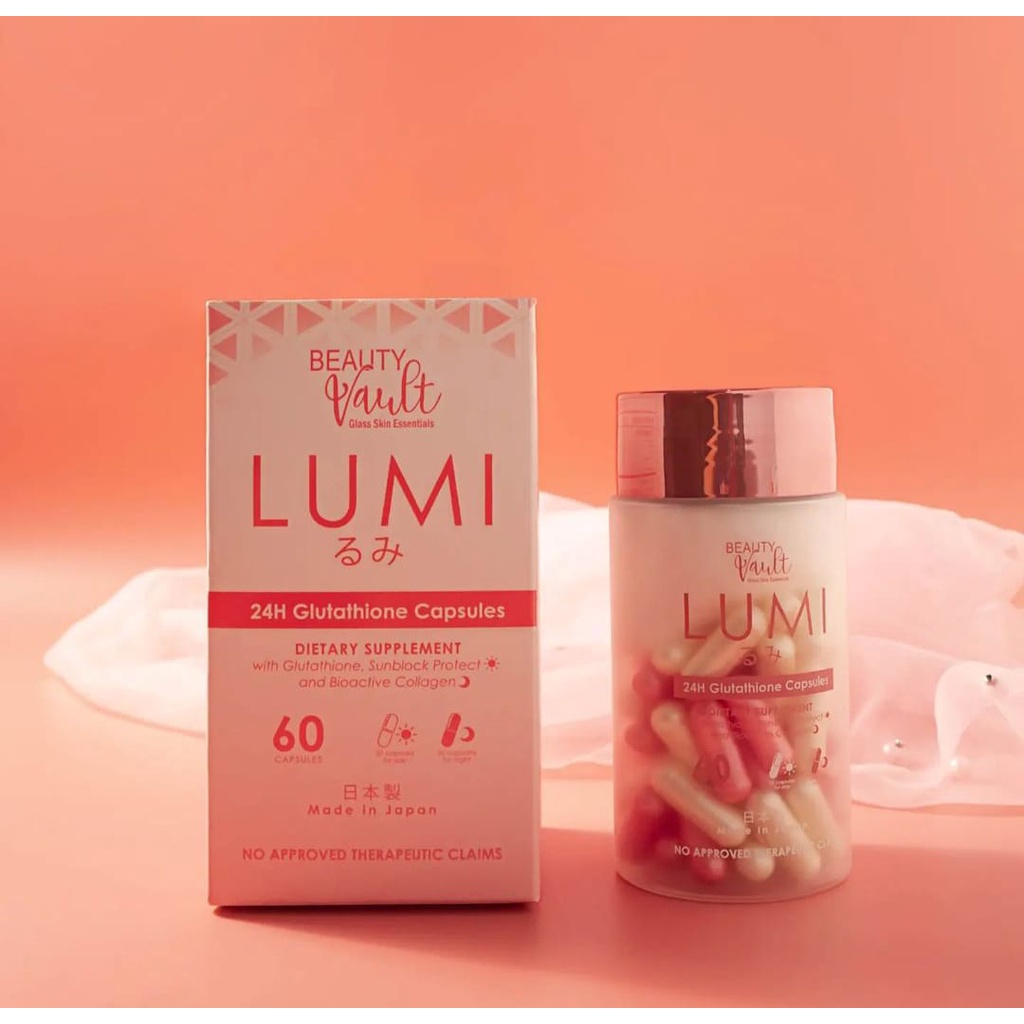 LUMI GLUTATHIONE CAPSULES | KAPSUL PEMUTIH | COLLAGEN CAPSULES