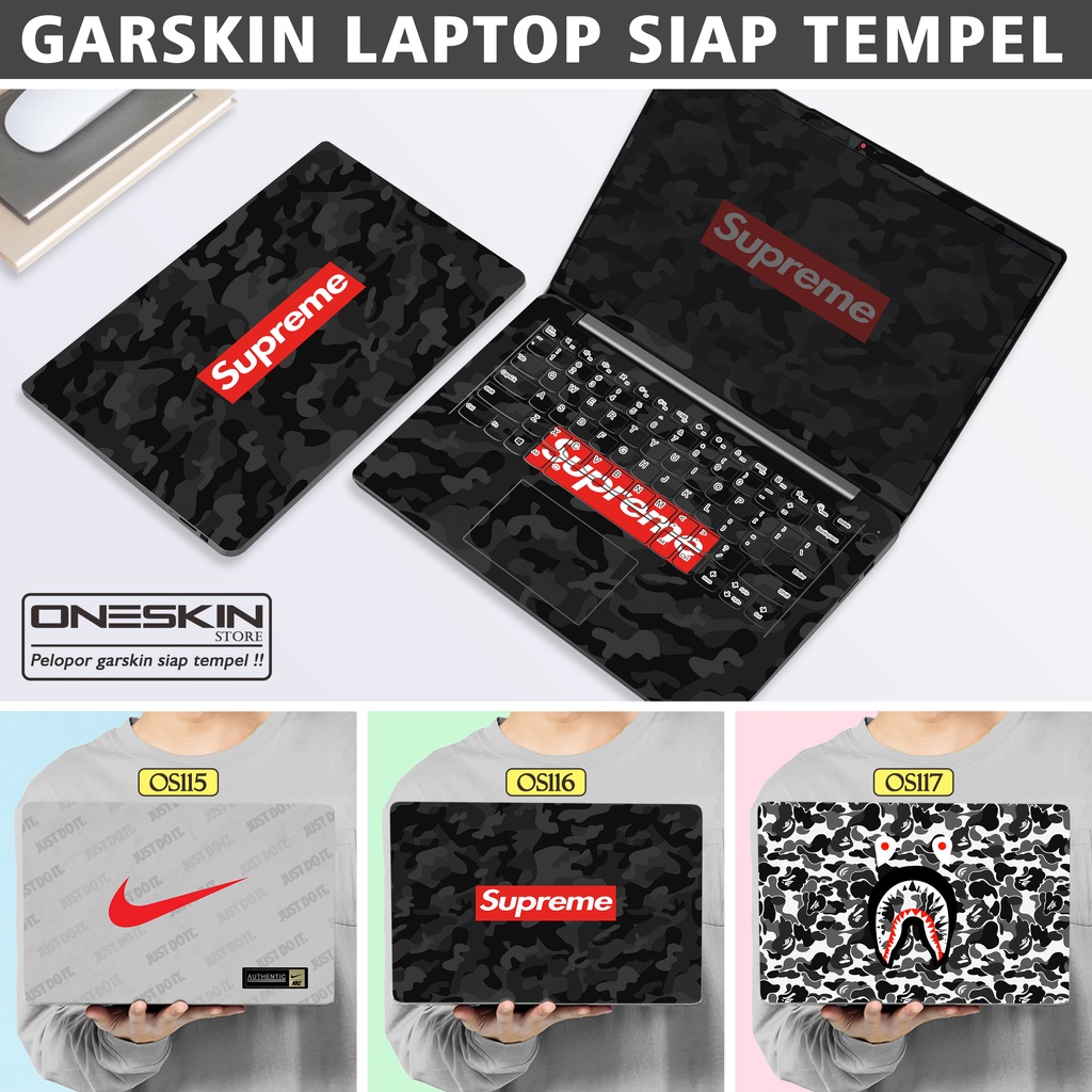 Garskin Sticker Laptop Protector Macbook Full Body Bottom Bezel Palmrest Skin Famous