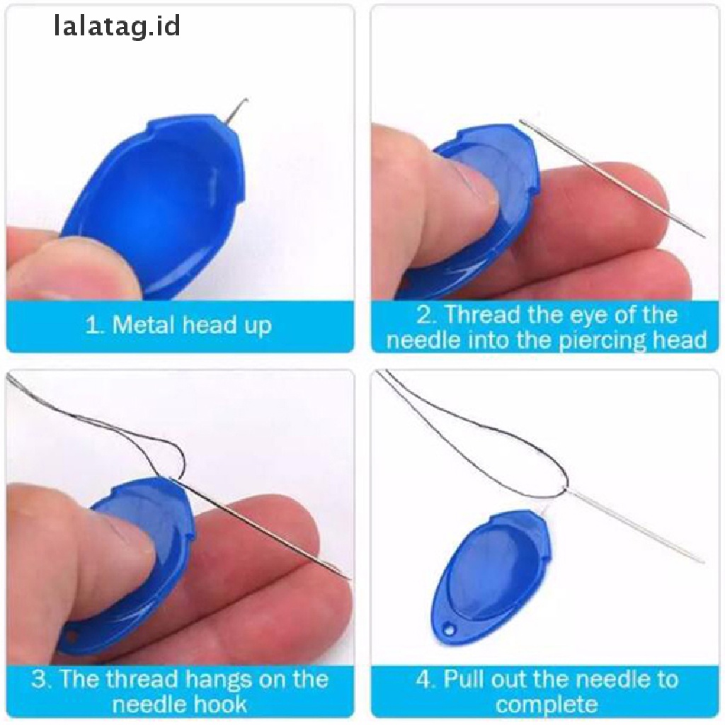 [lalatag] Simple Threader 10PCS Wire Line Insertion Alat Jahitan Tangan Jahit [ID]