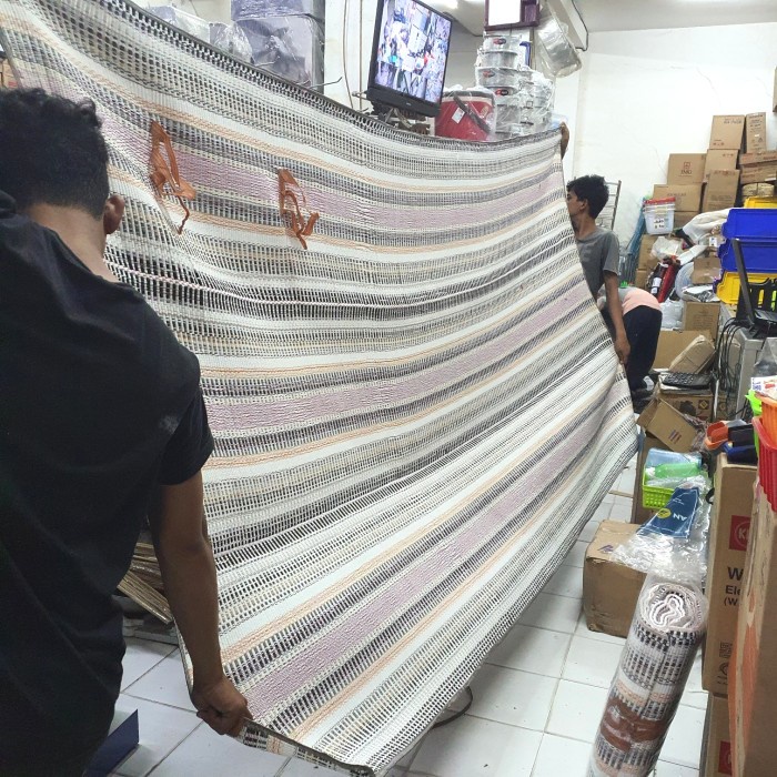 Tikar ANGSA Gulung Lipat Full Benang Tanpa Sambungan 160cm x 300cm