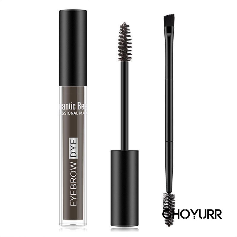 【COD】Brow Gel / Alis Gel / Eyebrow Gel Waterproof  Long-lasting Shape Double-ended Eyebrow Brush Eyebrow Dying Cream-CH