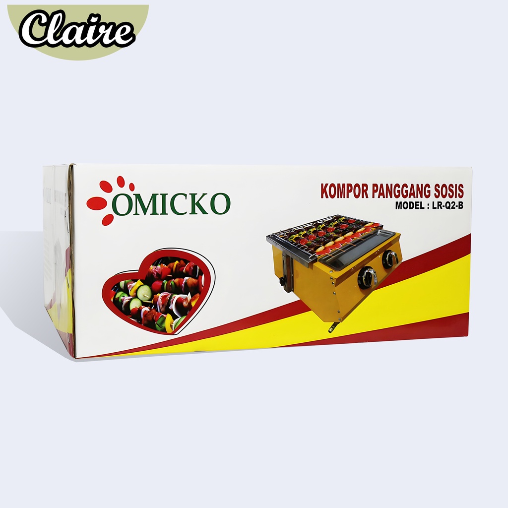 OMICKO KOMPOR 2 TUNGKU / GAS ROASTER TUNGKU 2 3 4