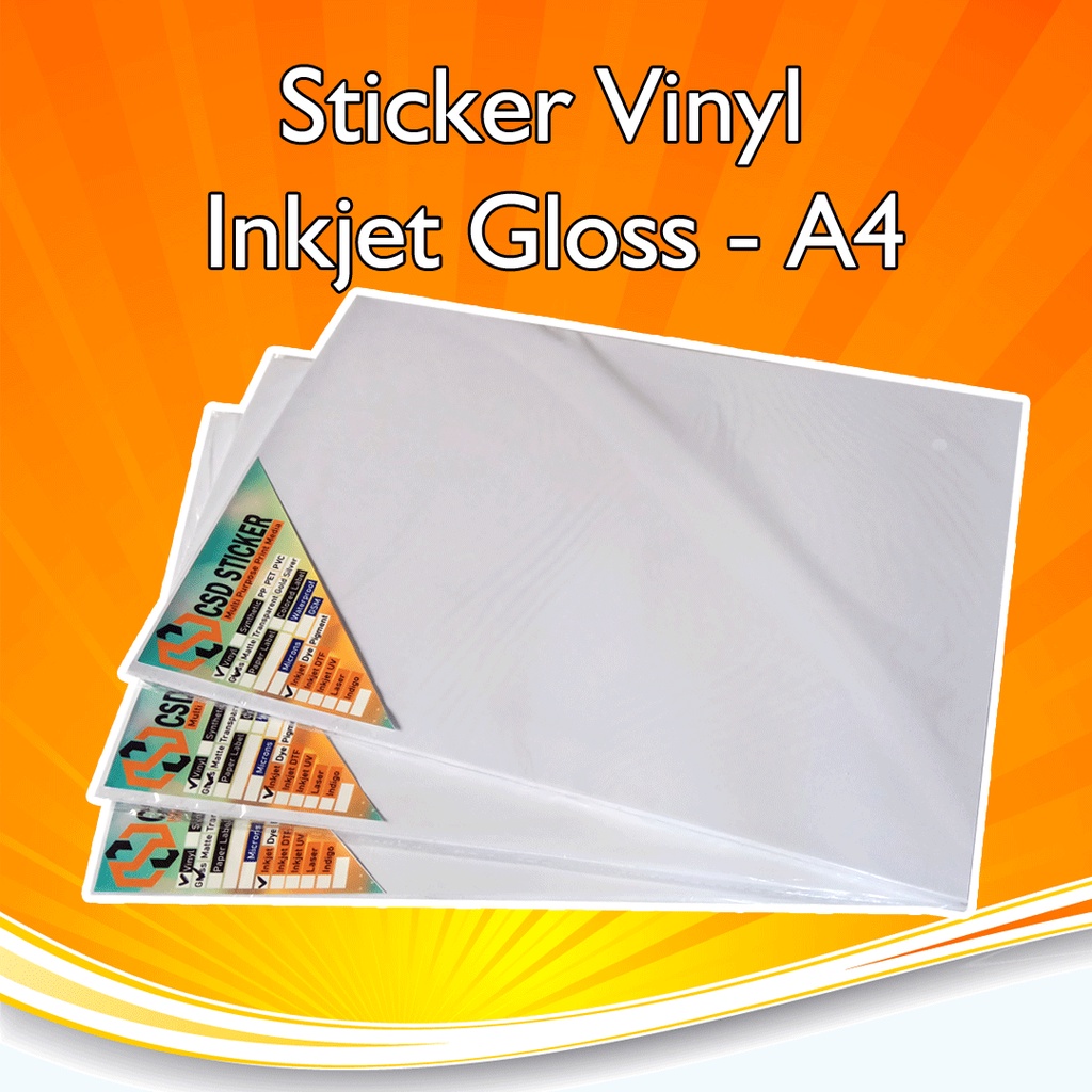 CAMEL DIGI PRINT Stiker Vinyl Laser Toner A4 Label Anti Air - GROSIR.