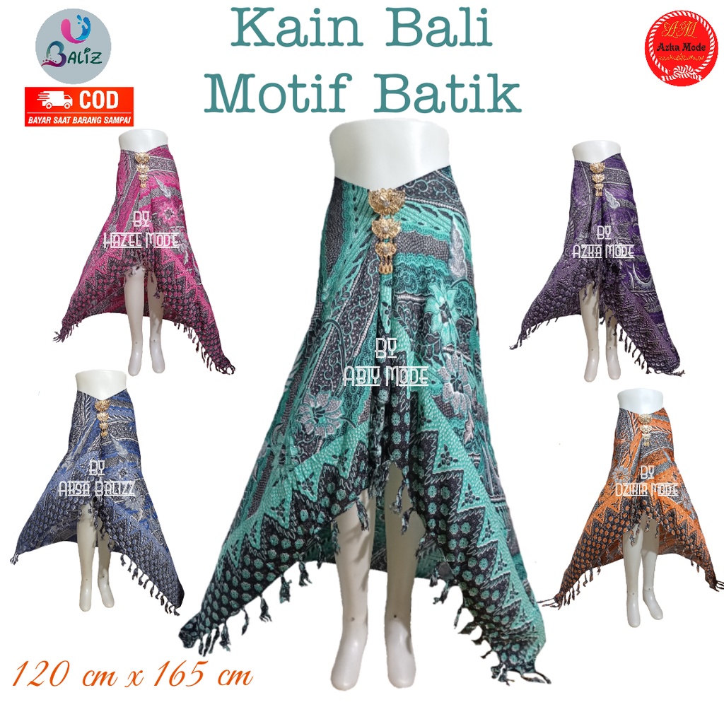 Kain Pantai Kain Bali Pantai - Kain Bali Motif Batik Rumbai Standar - Sarung Pantai SEMBILAN MODE - Sarung Bali - Kain Pantai - Kain Katun Jepang - Kain Untuk Hiasan Dinding - Kain Untuk Plafon Mobil Truk Dan Mobil 3/4 Lainnya