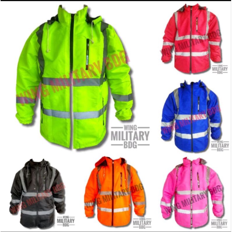 Jaket Safety watherprof