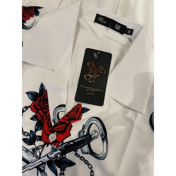 Bible Sumettikul Italian Silk Shirt/Baju/Kemeja Vegas Kinnporsche