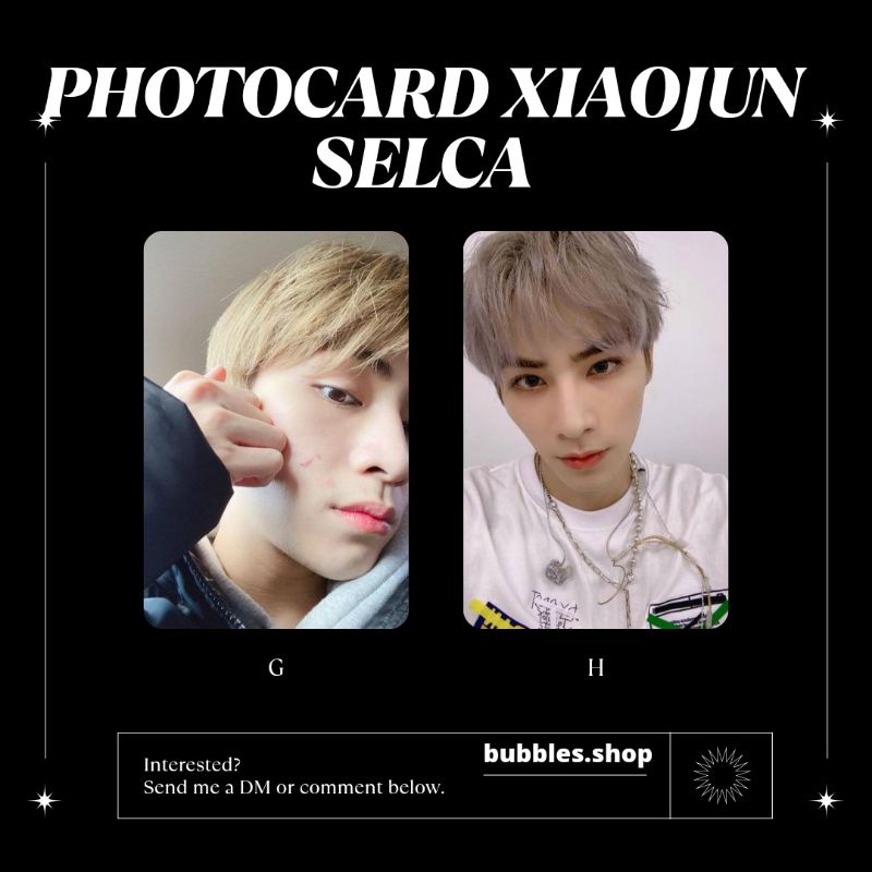 PHOTOCARD UNOFFICIAL XIAOJUN WAYV SELCA