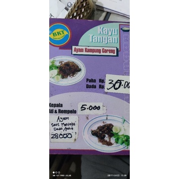 

Ayam Kampung Goreng 1 potong