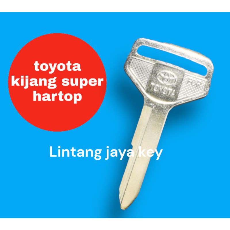 bahan duplikat kunci mobil toyota kijang super hartop