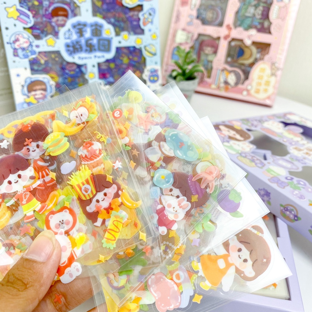 

(ECER) MOMO AESTHETIC STICKER VIRAL ECERAN 1 LEMBAR TERMURAH BISA COD