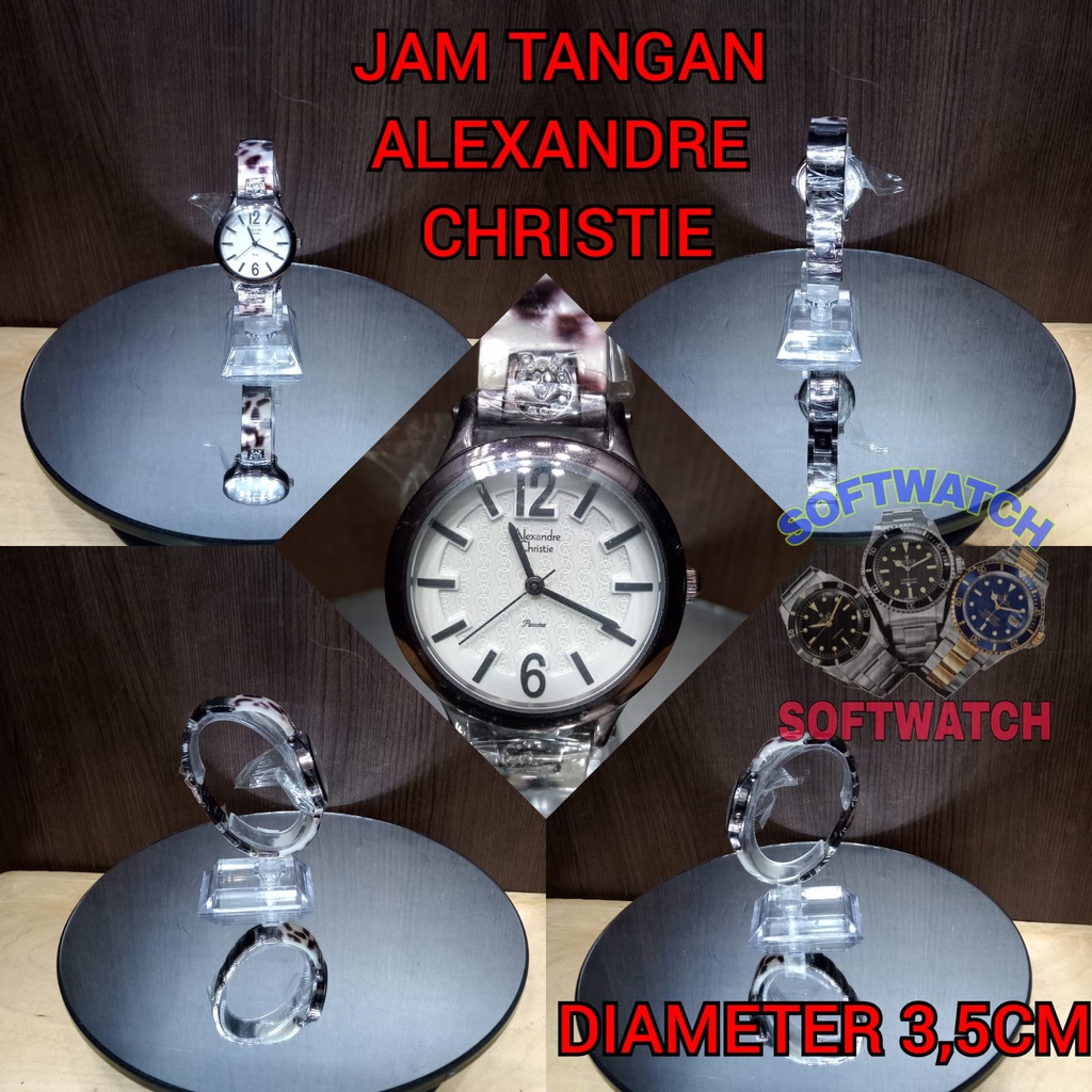 JAM TANGAN ARLOJI ALEXANDRE CHRISTIE ASLI 100% ORIGINAL WANITA