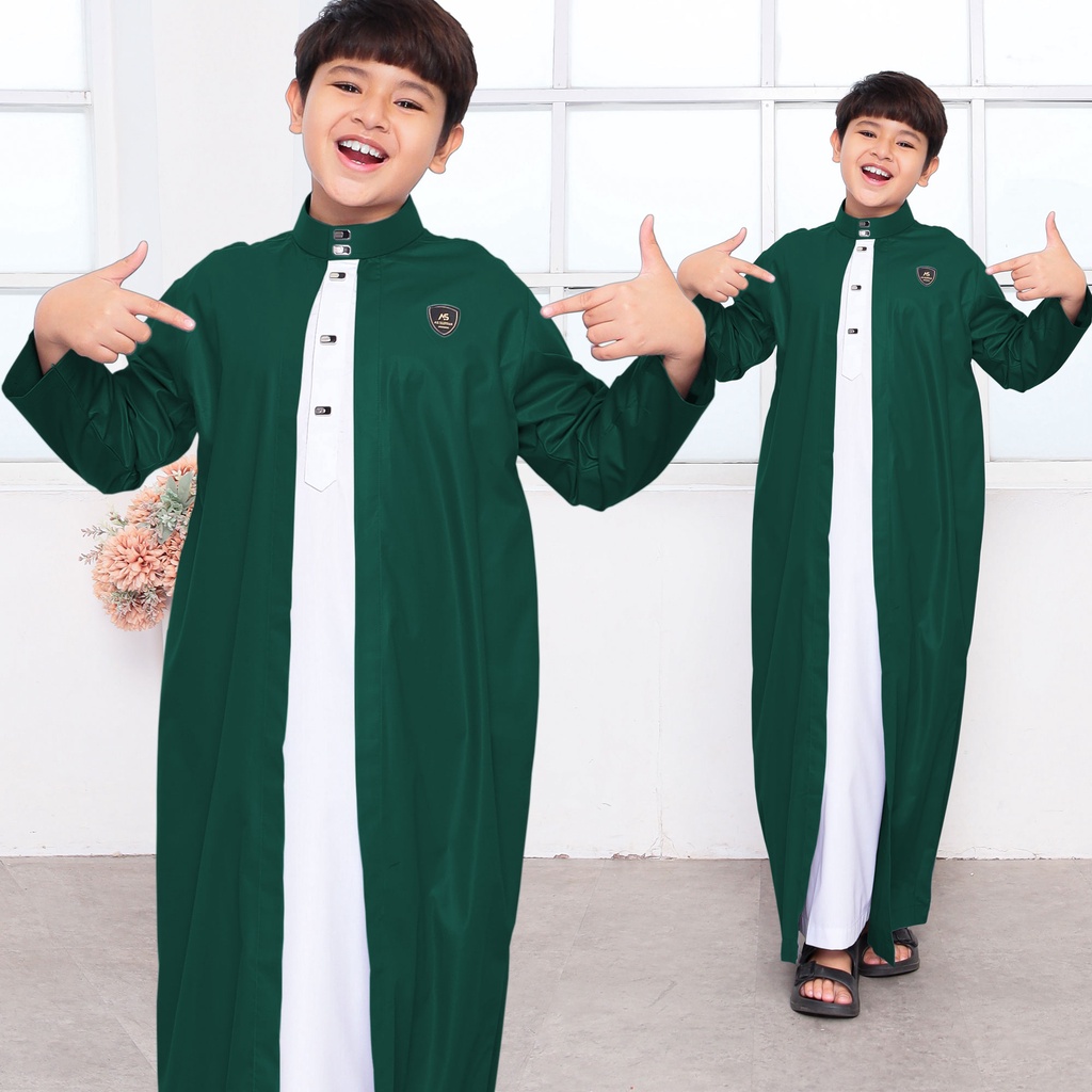 Jubah Salman Jubah Anak Laki Laki Jubah Habib Rifky Saudi Original Assuffah