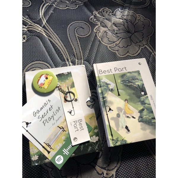 (BOOKED) NOVEL BEST PART BY DWI HARD COVER