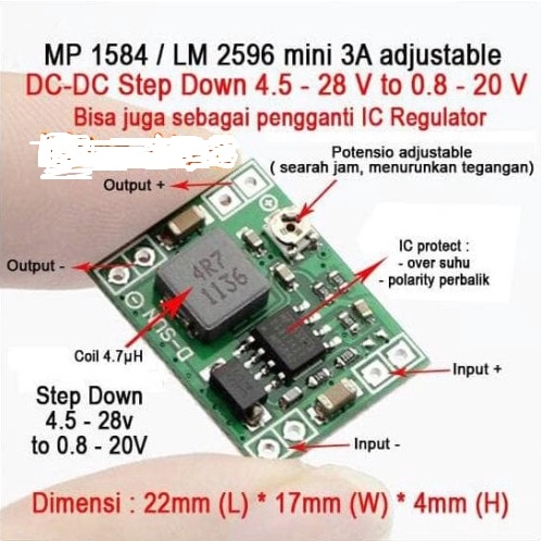 DRIVER LED MINI STEP DOWN