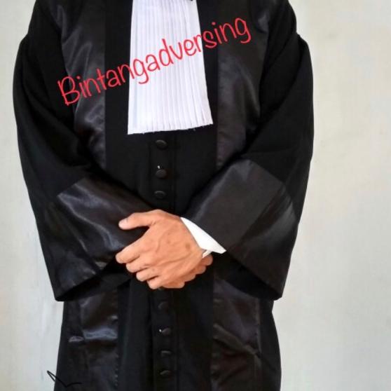 Restock Jas Baju Toga Advokat Pengacara Lawyer Berkwalitas Bagus Plus Dasi