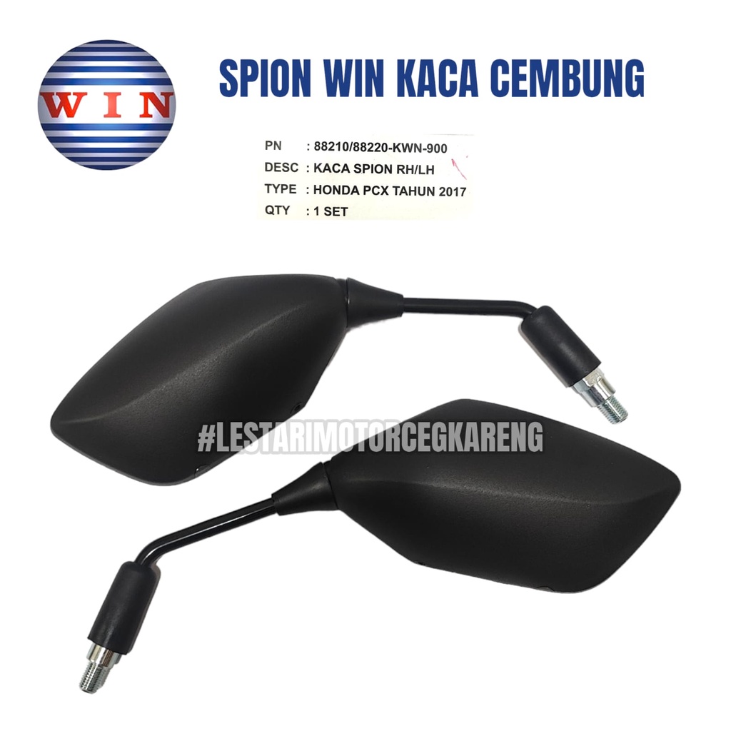 SPION MOTOR HONDA PCX 150 NEW PCX 160 VARIO 160 KUALITAS ORI MERK WIN