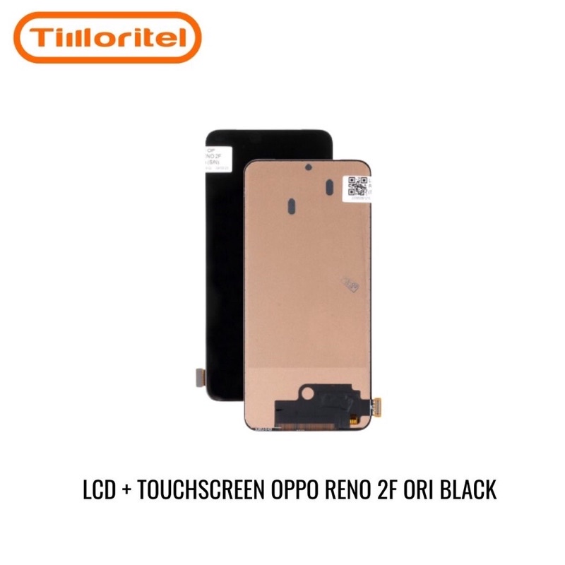 LCD RENO 2F/ OPPO K3 / RENO 2Z / REALME X BLACK NOT FINGERPRINT