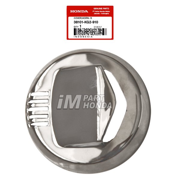 38101-KG2-910 Cover Tutup Klakson GL Pro GL Max Chrome Krom
