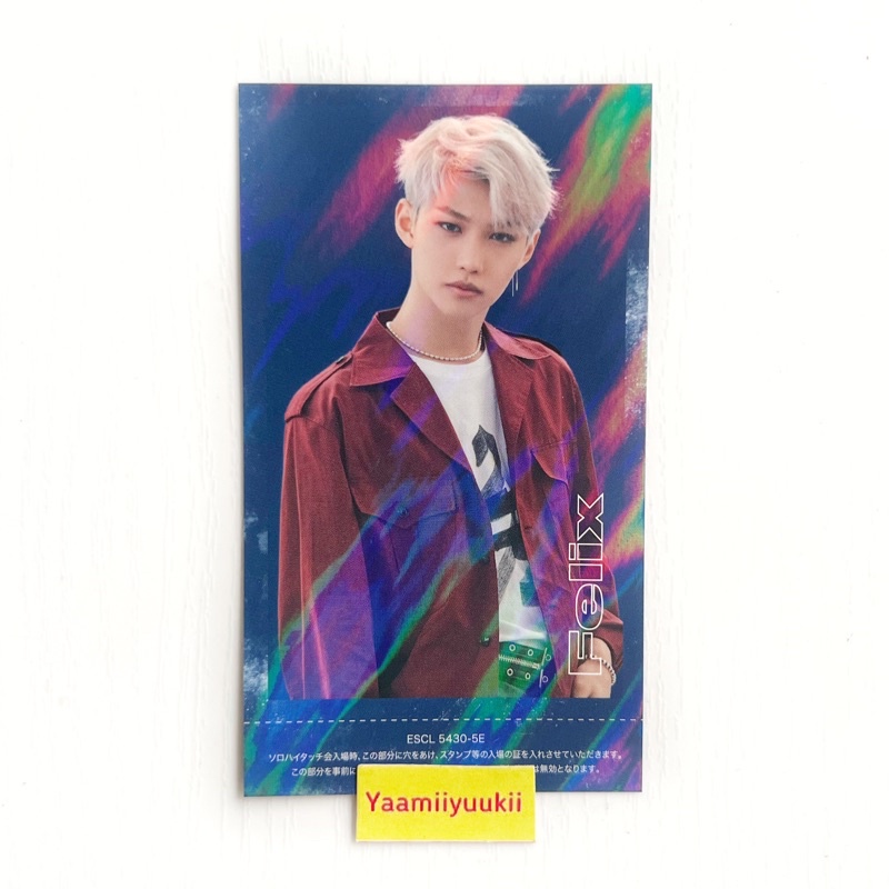 Stray Kids Felix Top Tower of god TOG Japan Holo Hologram pc