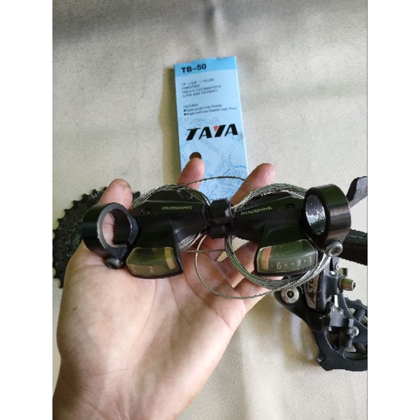 shifter shimano altus m310 3x8 speed ori