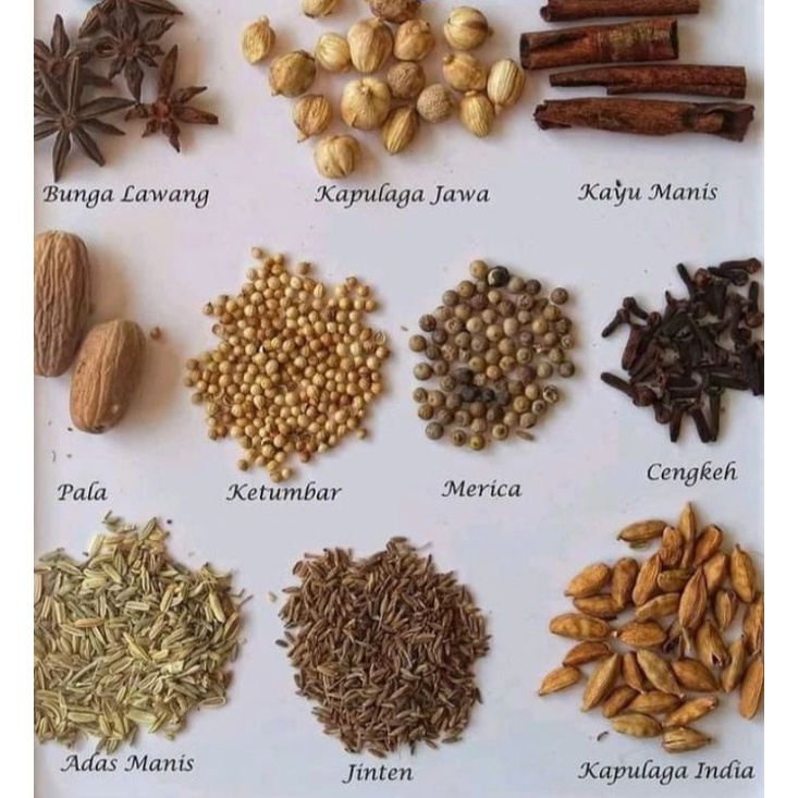 

REMPAH DAPUR KEMASAN EKONOMIS 1 renteng isi 10 kemasan