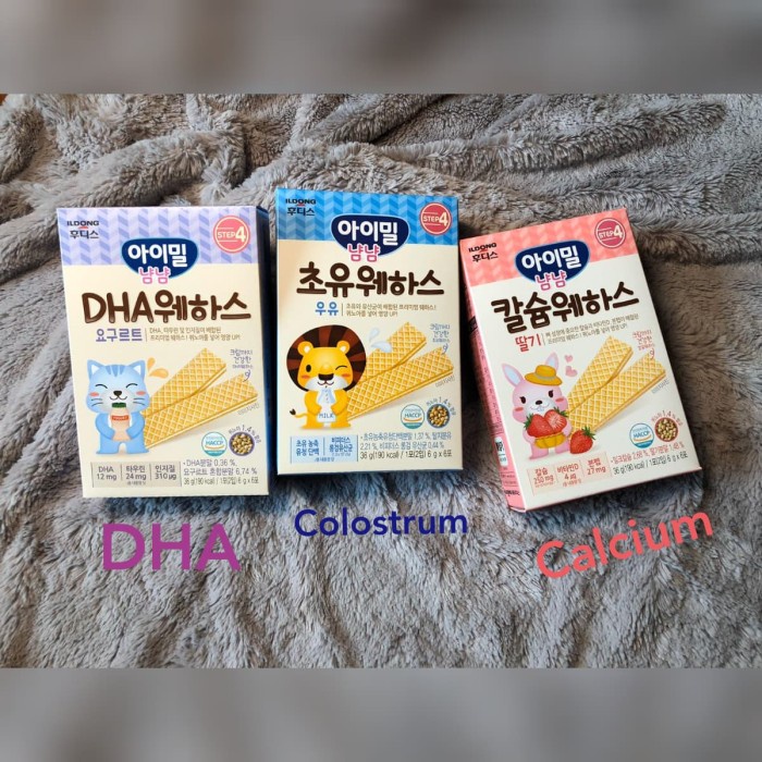 ILDONG AGIMEAL YUMYUM WAFER SNACK BAYI ANAK KOREA SEHAT