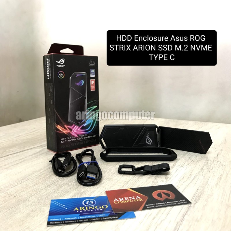 HDD Enclosure Asus ROG STRIX ARION SSD M.2 NVME TYPE C