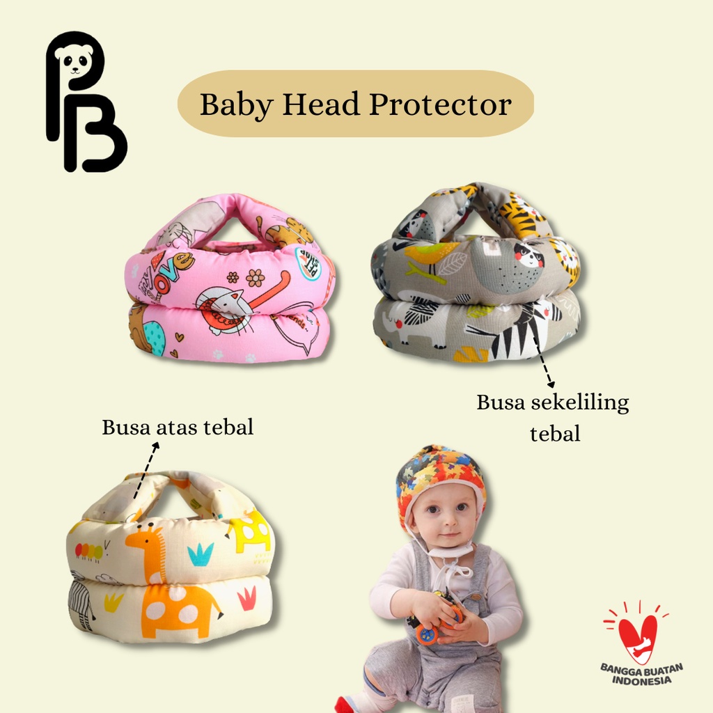 Precious Baby | Topi Pelindung Kepala Bayi | Baby Head Protector | Baby Head Safety Helmet | Helm Pelindung Kepala Bayi | Topi Bayi | Topi Anak