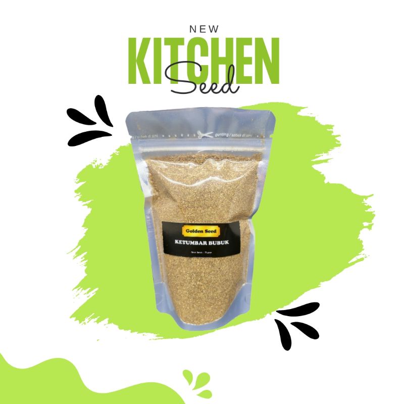 

Ketumbar Bubuk Organik Bumbu Dapur Masakan Rumah Corriander 75 Gram