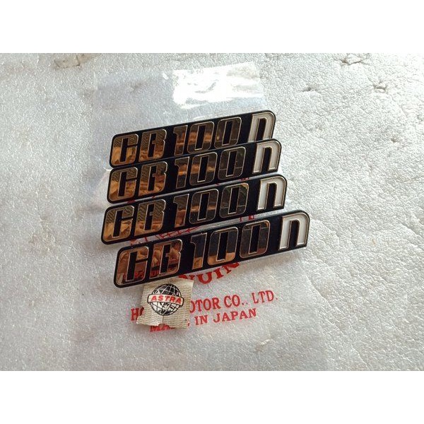 emblem honda cb100n original baru