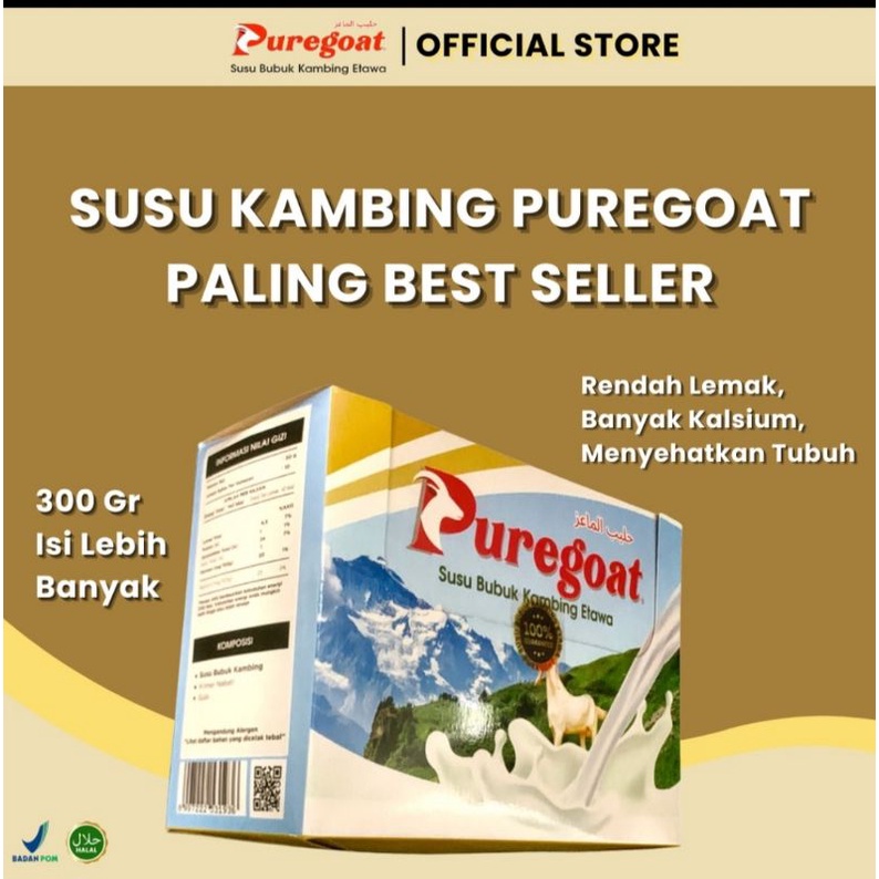 

SUSU KAMBING ETAWA PURE GOAT 1 BOX 10 PCS