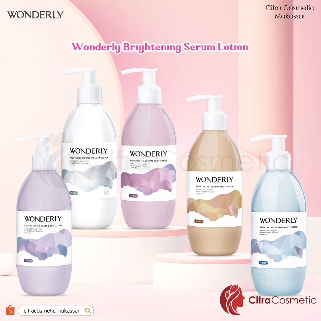 Wonderly Brightening Serum Body Lotion Series