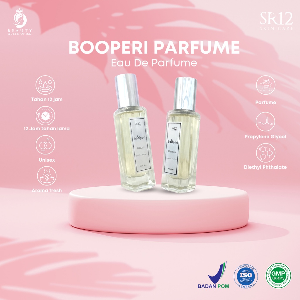 Parfum Tahan Lama Minyak Wangi Tahan Lama Parfum Booperi Mistiriosa SR12 Farfum Tahan Lama Parfume Harum Tahan Lama Parfum Semprot Parfum Spray Parfum Wangi Fruit Fresh Parfum Parpum Tahan Lama Parfum Unisex Eau De Parfume