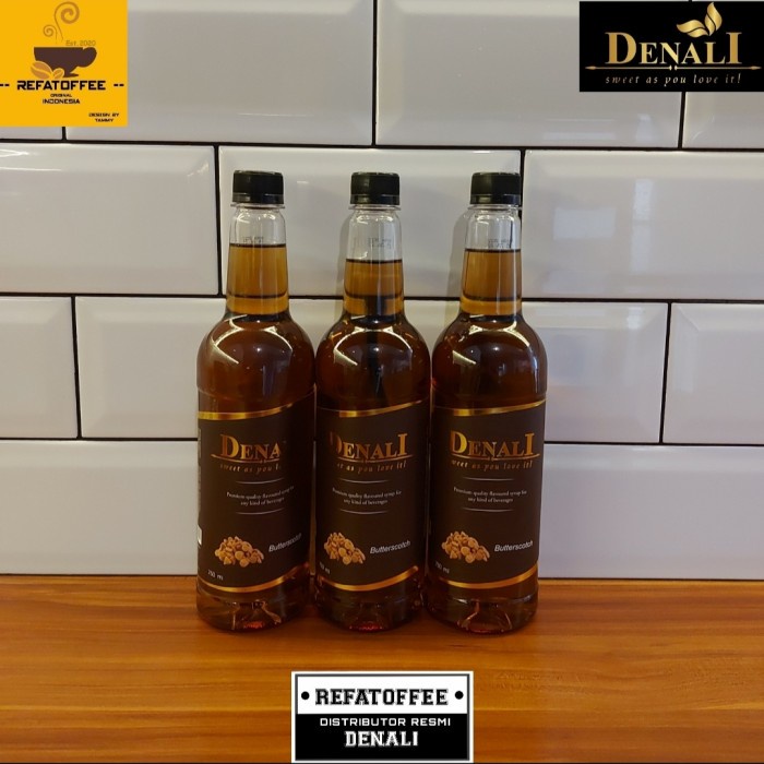 

BUTTERSCOTCH SYRUP DENALI 750ML