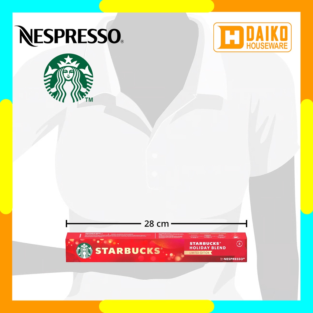 Starbucks Capsule By Nespresso Holiday Blend - Medium Roast Coffee