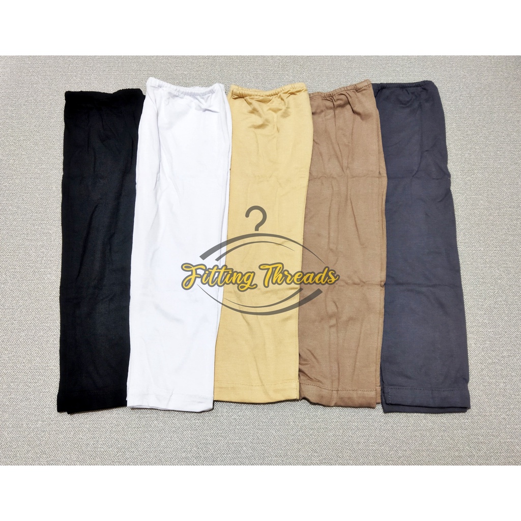 MANSET TANGAN POLOS PANJANG JUMBO PREMIUM SPANDEK RAYON / MANGSET HANDSOCK POLOS