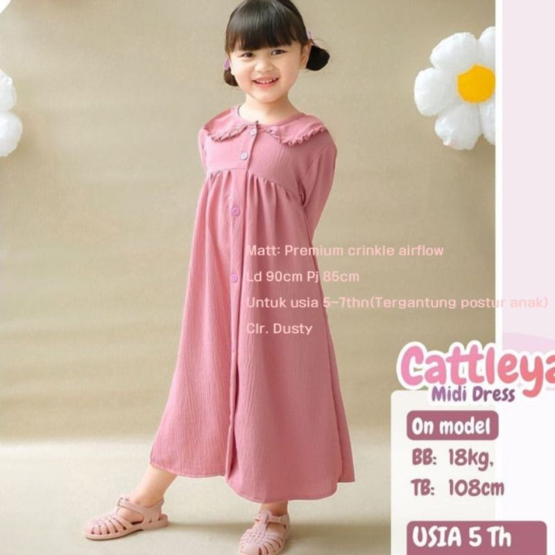 CATLEYYA GAMIS MIDI ANAK PEREMPUAN