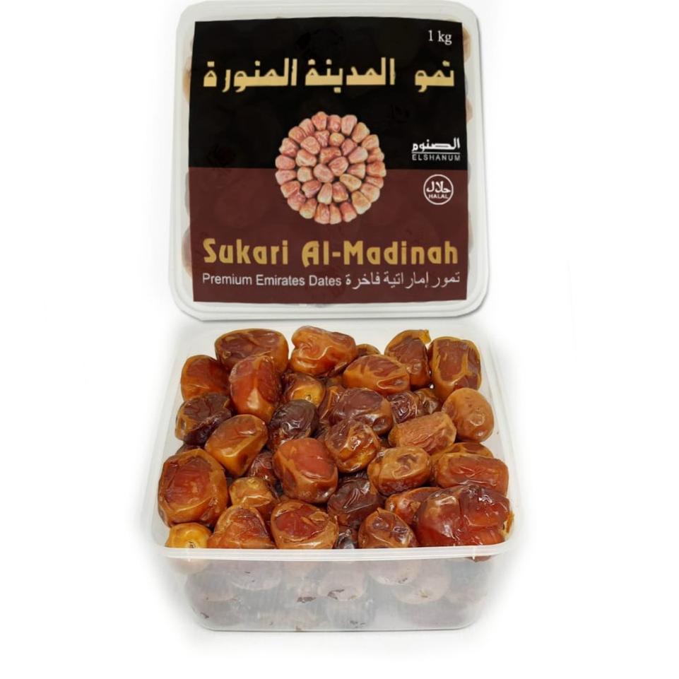 

➤ Kurma Sukari Super 1 Kg ELSHANUM Toples Sukari Basah / Kurma Sukari Premium / Sukari Al Madinah ➻