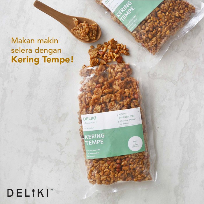 

KERIPIK- DELIKI KERING TEMPE NO MSG -KERIPIK
