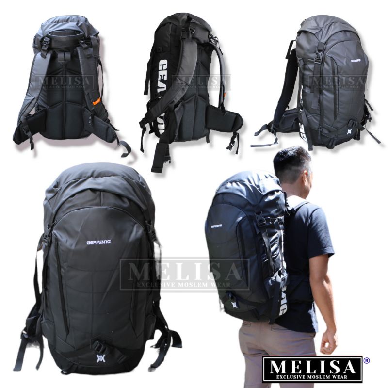 Tas Gunung 65 Liter Backpack Mudik Traveling Adventure Hiking Carrier Gunung