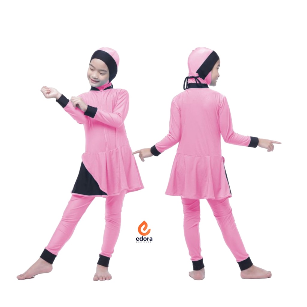 Baju Renang Muslimah Anak SD Edora Nasya Kids
