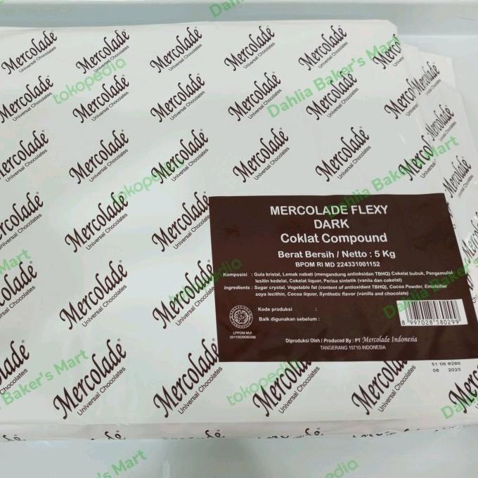 

Mercolade Flexy Coklat Batang Dark Compound Repack 250 Gram