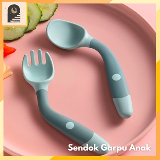 Jual Either Id Sendok Makan Bayi Bisa Bengkok Sendok Makan Bayi