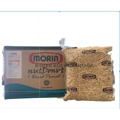 

KACANG CINCANG MORIN REPACK 100 gr CACAH KACANG SANGRAI DICED PEANUT