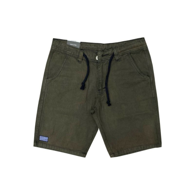 Celana Jens Pendek Pria Warna Olive Army Premium Celana Pria Pendek Warna Army Celana Distro Premium Keren