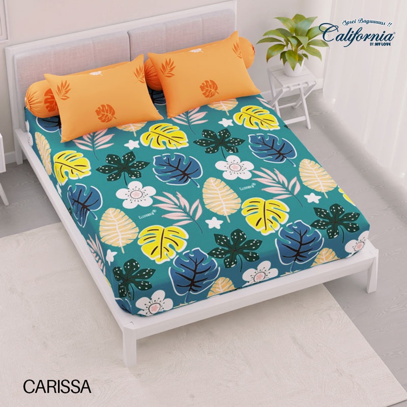 CALIFORNIA Sprei Queen Fitted 160x200 Carissa